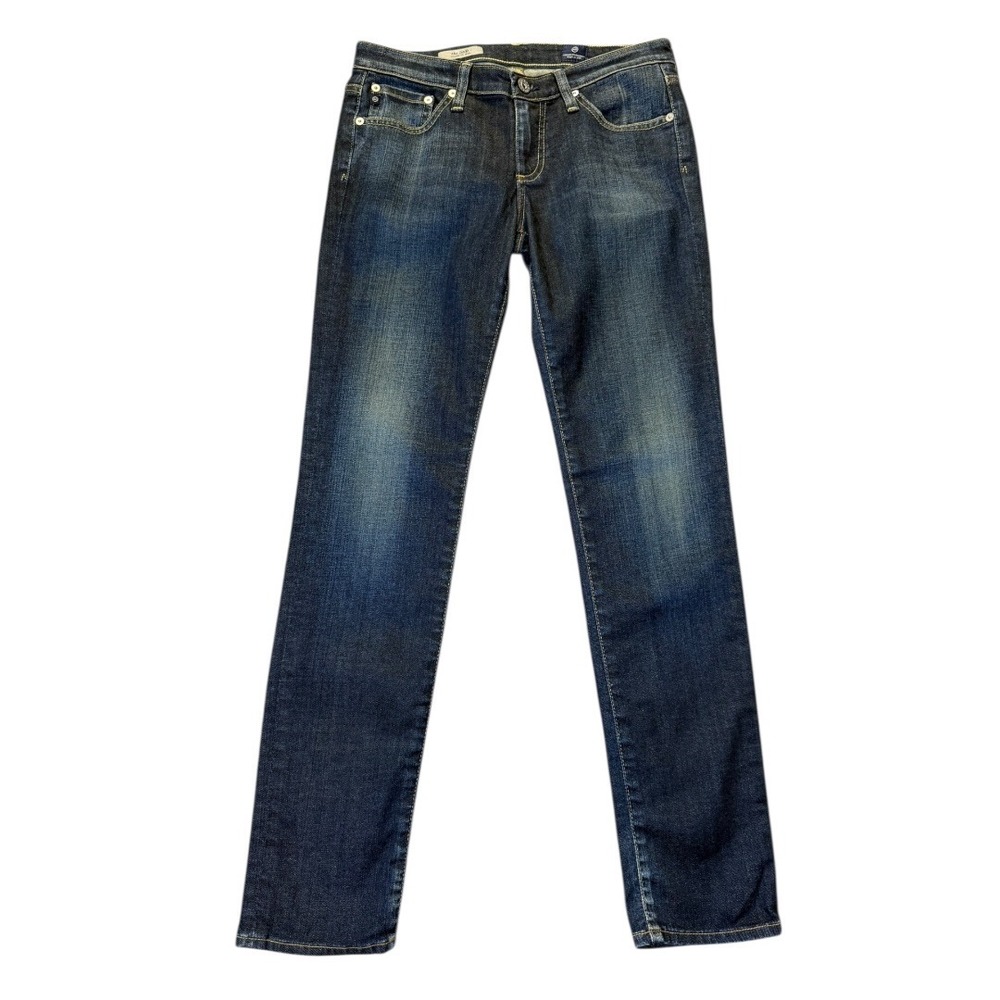 AG Adriano Goldschmied The Stilt Cigarette Jeans Dark Wash Denim Size 4 Sample